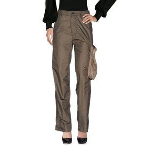 HACHE Italy Casual Pant In Military Green Packable Nwt Size Eu 42 US 6